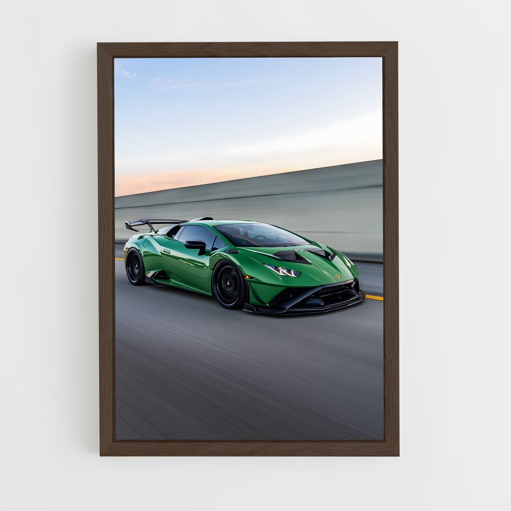 Poster Huracan de sto – affiche Lamborghini (vue 5)
